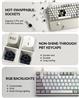 Keychron C2 Pro 8K Full Size Gaming Keyboard, White