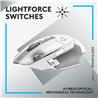 Logitech G G502 X LIGHTSPEED Wireless Gaming Mouse (White)