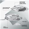Logitech G G502 X LIGHTSPEED Wireless Gaming Mouse (White)
