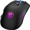 MSI VERSA PRO WIRELESS Gaming Mouse - Black, 15 Buttons with 13 Programmable Buttons via MSI Center, 26000 DPI (VERSA PRO W)