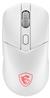 MSI VERSA 300 W White Gaming Mouse- 8000 DPI Optical Sensor, 1000 Hz Polling Rate, Symmetrical, 30M+ Click Kailh Micro Switches