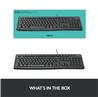 LOGITECH K120 USB Keyboard(Open Box)
