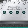 LOGITECH Full Size Productivity Keyboard, GRAPHITE