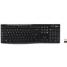 LOGITECH K270 Full Size Productivity Keyboard, Black