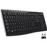 LOGITECH K270 Full Size Productivity Keyboard, Black
