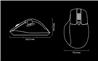 Keychron M6 Souris, PixArt 3950, 8 KHz Taux de rapport (M6S-A23)