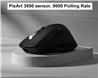 Keychron M6 Souris, PixArt 3950, 8 KHz Taux de rapport (M6S-A23)