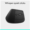 LOGITECH Lift Vertical Ergonomic Wireless Mouse (Graphite)