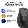 LOGITECH  Lift Vertical Ergonomic Wireless Mouse (Graphite)(Open Box)