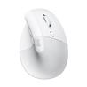LOGITECH Lift Vertical Ergonomic Wireless Mouse (Off-White)