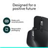 LOGITECH MX Master 3S BE Right-handed Ergonomic Mice - Black
