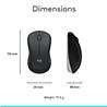 LOGITECH Advanced Wireless Keyboard Mouse Combo - French