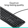 LOGITECH K120 USB Keyboard - French (920-002851)(Open Box)