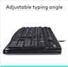 LOGITECH K120 USB Keyboard - French (920-002851)(Open Box)