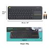 LOGITECH K400 Plus Wireless Touch Keyboard (French)
