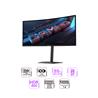 GIGABYTE G34WQC2 Gaming Monitor 34" 3440 x 1440 VA 1500R 200hz 1ms