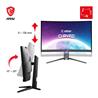 MSI MAG 31.5" WQHD Curved Rapid VA 170Hz 1ms (GTG) Gaming Monitor