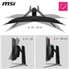 MSI MPG 341CQPX QD-OLED 34" 21:9 UWQHD, 240Hz 0.03ms  incurvé Moniteur
