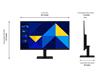Samsung S3 27" FHD 1920x1080 IPS 100Hz 5ms (GTG) Office Monitor