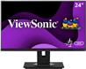 24" Ergonomic 40-Degree Tilt 1080p IPS Monitor w/ HDMI, DP, VGA.