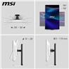 MSI 27 po 3840 x 2560 UHD 144hz/ FHD 288hz de jeuMoniteur