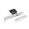 TP-Link (Archer T2E) AC600 Wireless Dual Band PCI Express Adapter. 433 Mbps on the 5 GHz band and 200 Mbps on the 2.4 GHz band.