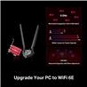 TP-Link (Archer TXE75E) Adaptateur PCIe Bluetooth Wi-Fi 6E AXE5400