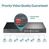 TP-Link (TL-SL1218P) 16-Port 10/100 Mbps + 2-Port Gigabit Switch