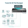 TP-Link (TL-SF1009P) Switch de bureau 9 ports 10/100 Mbps