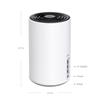 TP-Link (Deco XE75 (pack de 2)) - Système Wi-Fi 6E tri-bande maillé AXE5400 Bande 6 GHz MU-MIMO OFDMA 1,7 GHz Quad-Core