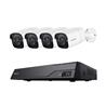 Reolink NVS8-5MB4 Smart PoE NVR System with 4 Cameras