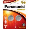 PANASONIC 2016 3V Lithium Coin Cell Battery 2 Pack