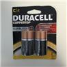 DURACELL Coppertop C Alkaline Battery 2 Pack