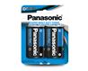 PANASONIC - Batterie robuste Carbon Zinc 2-pack taille D (UM1NPA2BCA)