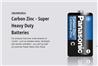 PANASONIC - Carbon Zinc 2-pack size C Battery (UM2NPA2BCA)