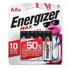 ENERGIZER Max AA Alkaline Battery 8 Pack (E91MP8)