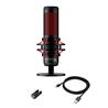 HyperX QuadCast  USB Microphone, Black (Red lightning)(Open Box)