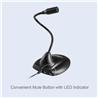 ADESSO Xtream M1 Omni-Directional USB Table Top Microphone, Black