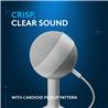 LOGITECH G Yeti Orb Condenser  LIGHTSYNC RGB Gaming Microphone, White