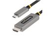 StarTech.com 10ft (3m) USB-C to HDMI Adapter Cable, 8K 60Hz, 4K 144Hz, HDR10, USB Type-C to HDMI 2.1 Video Converter Cable, USB