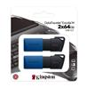 Kingston DataTraveler Exodia M 64GB USB Type-A USB 3.2 Gen 1 2-Pack