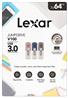 Lexar JumpDrive V100 64GB USB 3.0 3-Pack