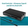 Vantec CFexpress Type B And SD 4.0 UHS-II Dual LUN Card Reader(Open Box)
