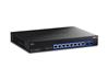 TRENDnet 10-Port 10G Unmanaged Switch - 8 Ports - 10 Gigabit Ethernet - 10GBase-T, 10GBase-X - 2 Layer Supported - Modular - 40