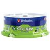 Verbatim 12x CD-RW 700MB Rewritable Media Disc, 25 Pack Spindle