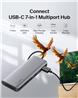 Belkin USB-C 7-in-1 Multiport Adapter, Laptop Docking Station