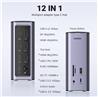 UGREEN USB C Docking Station,12-in-1 Dock Triple Display Monitor