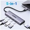 UGREEN Revodok USB C Hub 5 in 1, CM511 Multiport Adapter 4K HDMI
