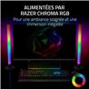 Razer - Aether Standing Light RGB LED Light Bars - Black