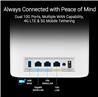 Routeur Wi-Fi 7 Mesh tribande ASUS ZenWiFi BT10 BE18000 (pack de 2)